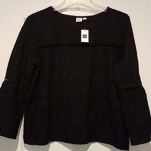 NWT Navy GAP blouse
